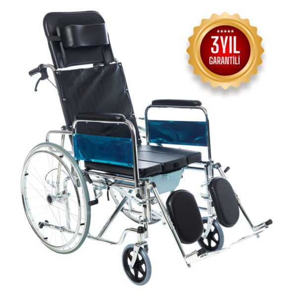 ROMER R409 Sirti Yatarli Banyo ve Tuvalet Sandalyesi