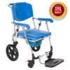 Romer R402 Mavi Tekerlekli Banyo Tuvalet Sandalyesi