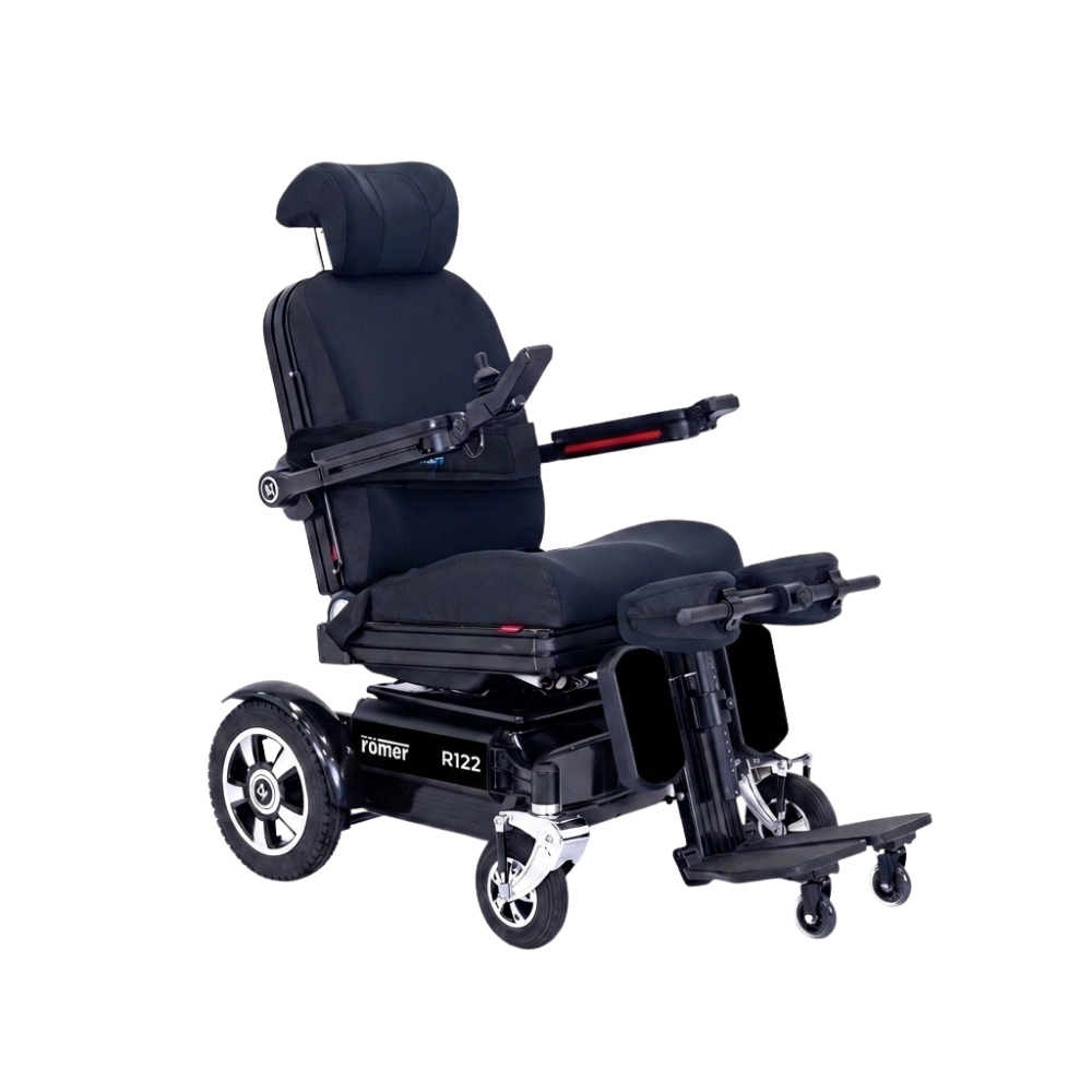Römer R122 Ayağa kaldıran akülü tekerlekli sandalye 1 r122-ayaga-kaldiran-akulu-tekerlekli-sandalye-1